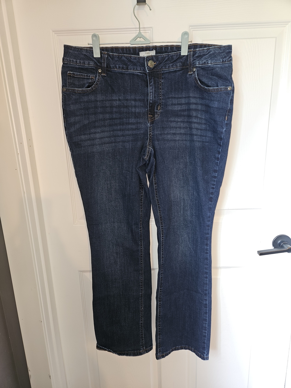 Maurices Dark Blue Boot Cut Jeans